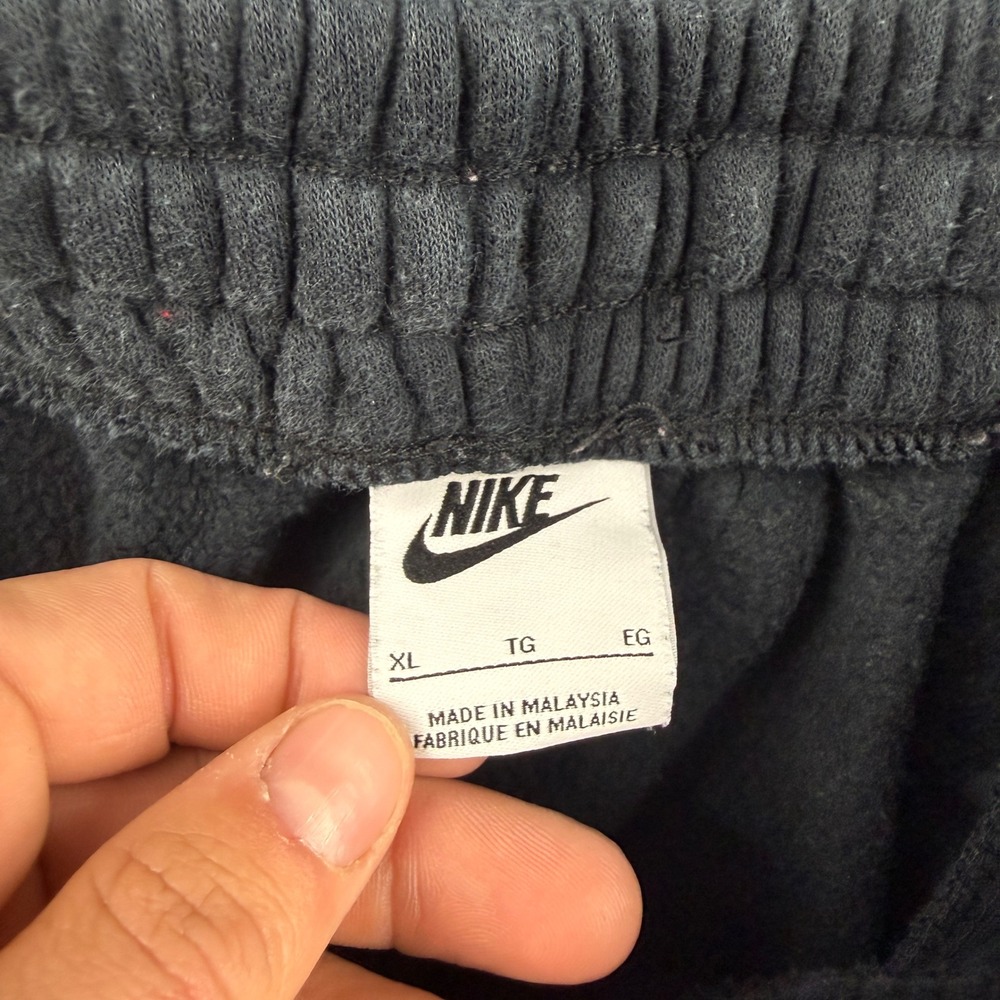 Nike Sweatpants Men's XL Black Club Fleece Joggers Activewear Run Gym FD2933-010 - Picture 5 of 11